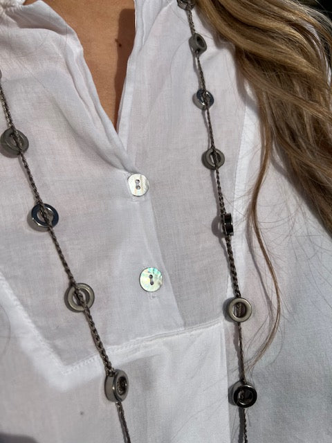 Esprit Long Necklace - Silver