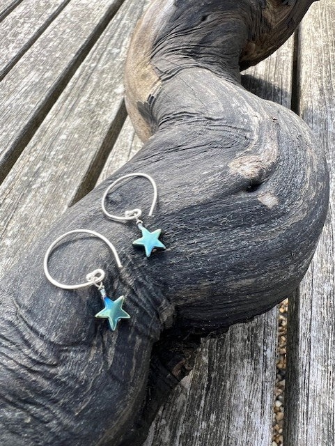 Star Earrings - Ocean