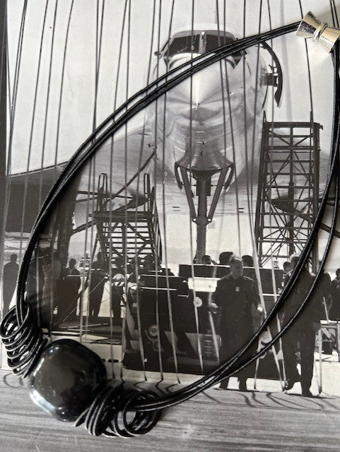 Pebble Short Necklace - Black