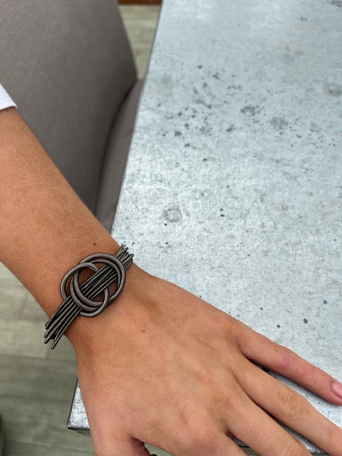 Luella Bracelet - Hematite