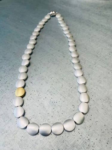 Iona Short Necklace - Silver