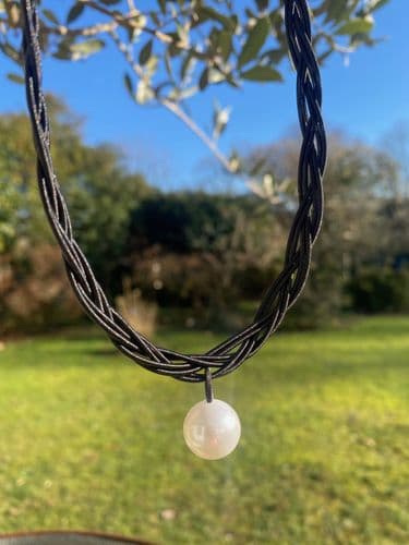 Loretta Short Necklace - Black