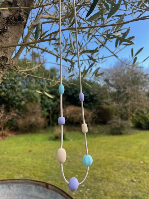 Primrose Necklace - Silver Wire