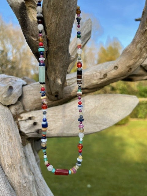 Cassis Necklace - Semi Precious Stones