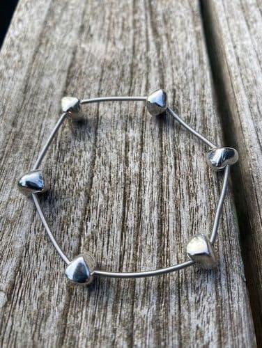 Bora Stretch Bracelet - Silver
