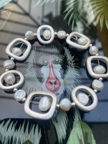 Elements Bracelet - White Pearl